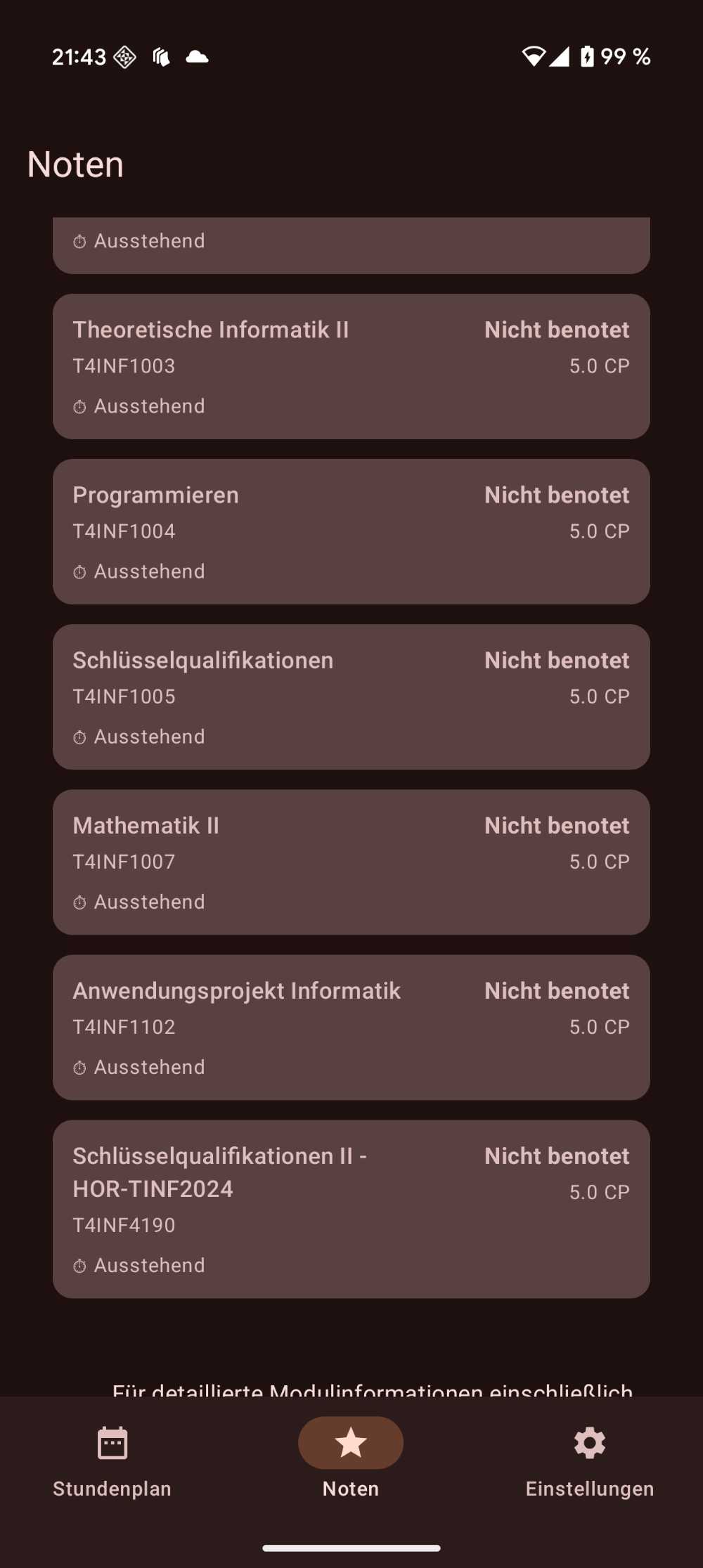 Class Details
